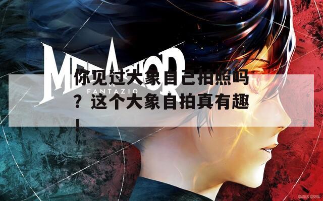 你见过大象自己拍照吗？这个大象自拍真有趣！