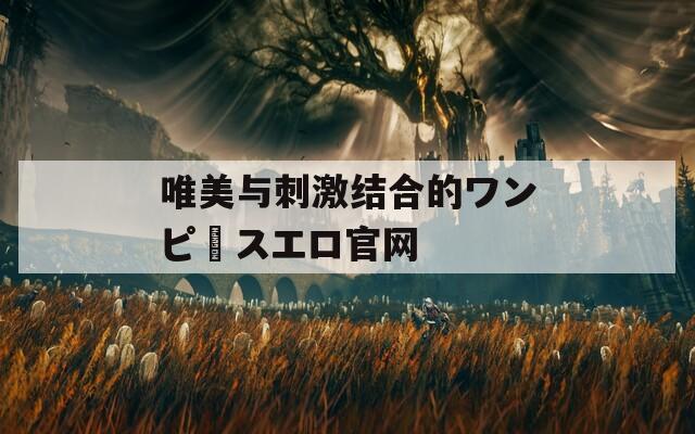 唯美与刺激结合的ワンピースエロ官网