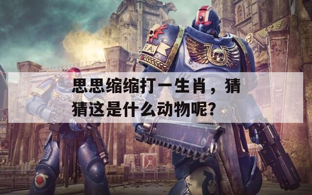 思思缩缩打一生肖，猜猜这是什么动物呢？