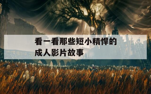 看一看那些短小精悍的成人影片故事