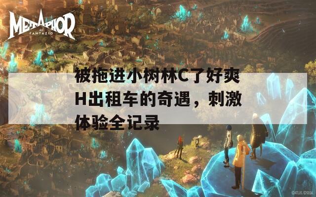 被拖进小树林C了好爽H出租车的奇遇，刺激体验全记录