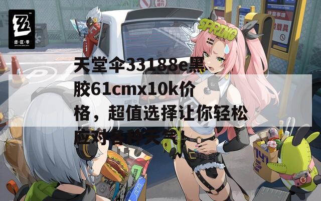 天堂伞33188e黑胶61cmx10k价格，超值选择让你轻松应对各种天气！