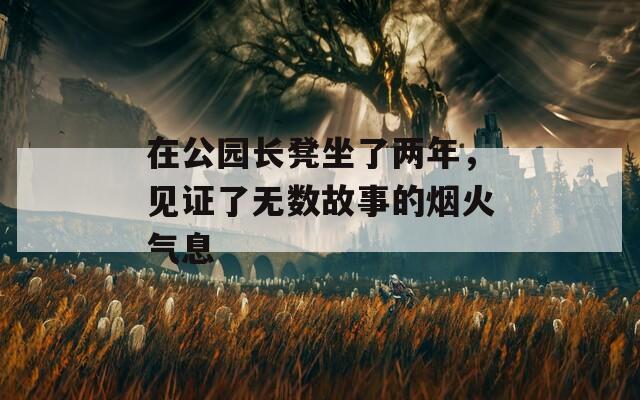 在公园长凳坐了两年，见证了无数故事的烟火气息