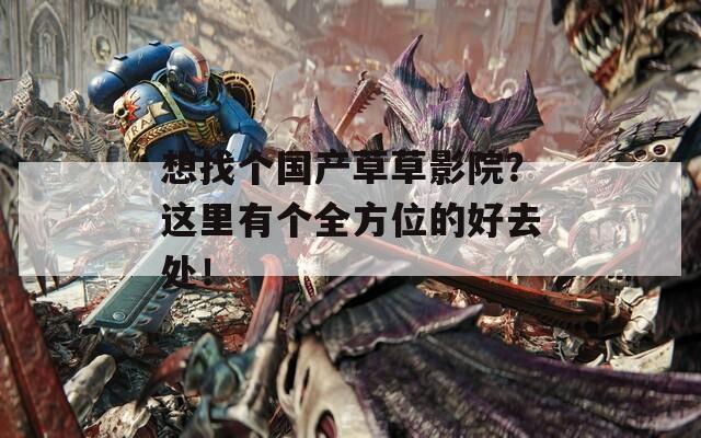 想找个国产草草影院？这里有个全方位的好去处！  第1张