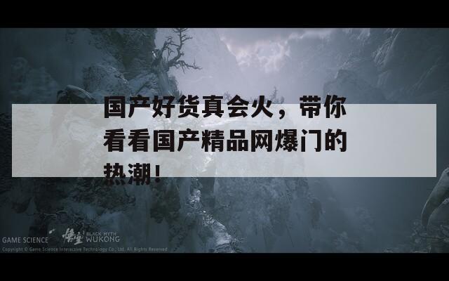 国产好货真会火，带你看看国产精品网爆门的热潮！  第1张