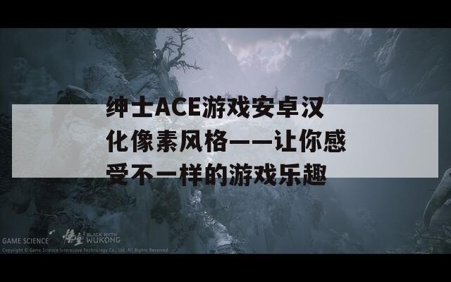 绅士ACE游戏安卓汉化像素风格——让你感受不一样的游戏乐趣