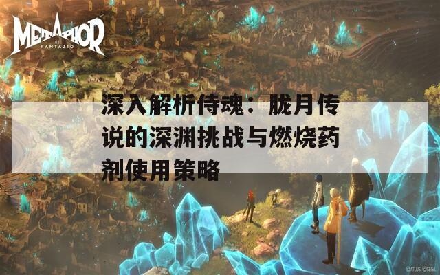 深入解析侍魂：胧月传说的深渊挑战与燃烧药剂使用策略