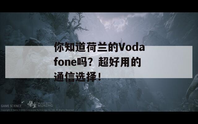 你知道荷兰的Vodafone吗？超好用的通信选择！