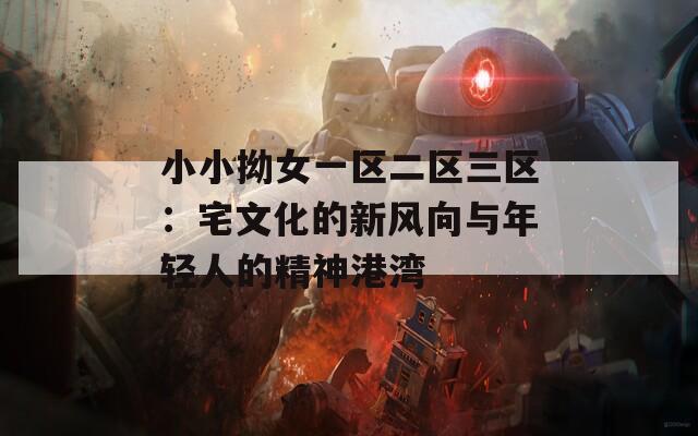 小小拗女一区二区三区：宅文化的新风向与年轻人的精神港湾