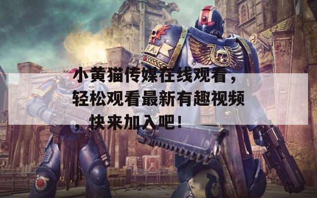 小黄猫传媒在线观看，轻松观看最新有趣视频，快来加入吧！