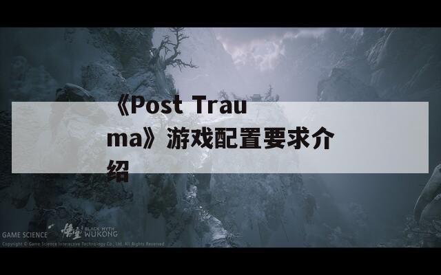 《Post Trauma》游戏配置要求介绍