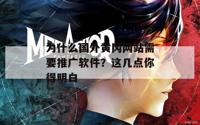 为什么国外黄冈网站需要推广软件？这几点你得明白