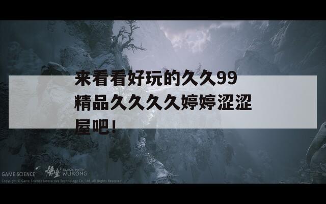 来看看好玩的久久99精品久久久久婷婷涩涩屋吧！