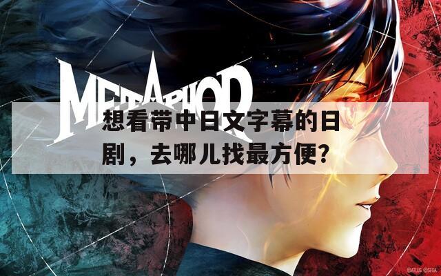 想看带中日文字幕的日剧，去哪儿找最方便？