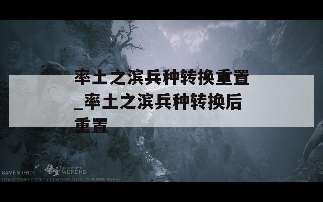 率土之滨兵种转换重置_率土之滨兵种转换后重置