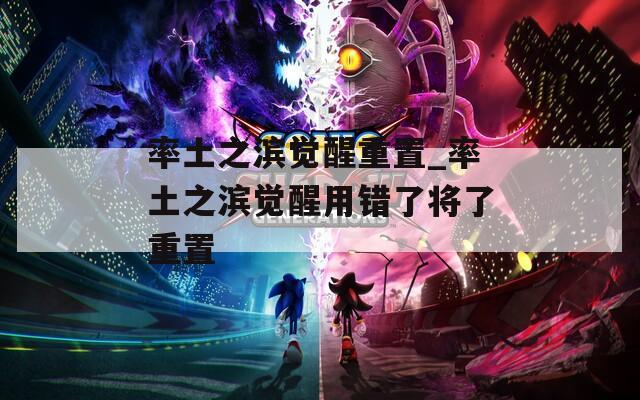 率土之滨觉醒重置_率土之滨觉醒用错了将了重置  第1张