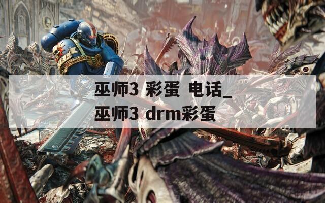 巫师3 彩蛋 电话_巫师3 drm彩蛋