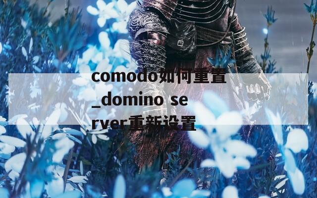 comodo如何重置_domino server重新设置  第1张