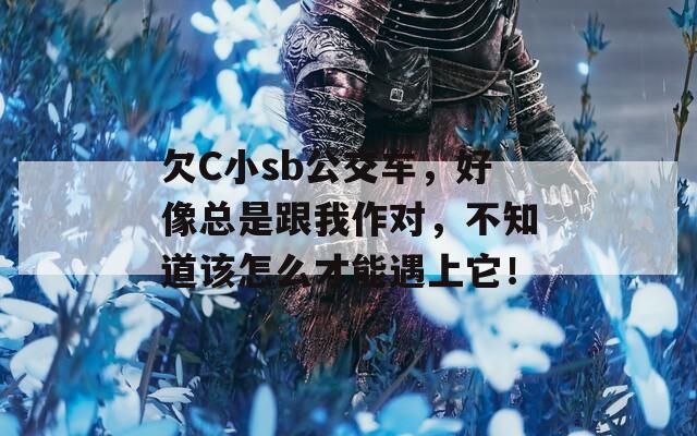 欠C小sb公交车，好像总是跟我作对，不知道该怎么才能遇上它！  第1张