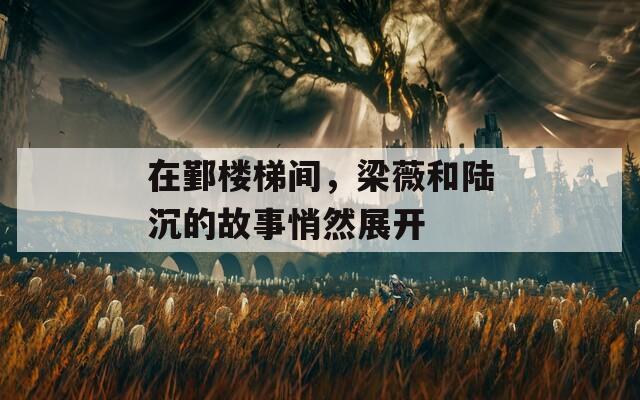 在鄞楼梯间，梁薇和陆沉的故事悄然展开  第1张