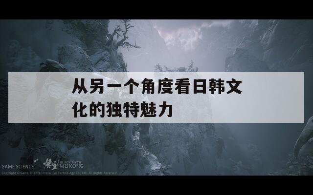 从另一个角度看日韩文化的独特魅力
