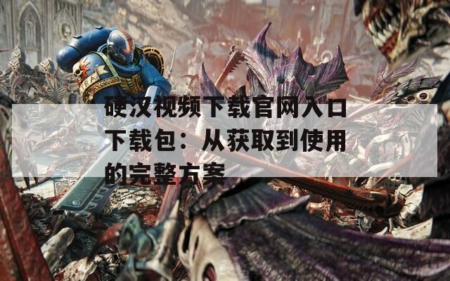 硬汉视频下载官网入口下载包：从获取到使用的完整方案