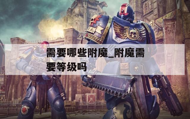 需要哪些附魔_附魔需要等级吗  第1张