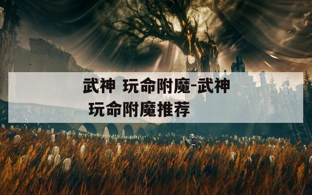 武神 玩命附魔-武神 玩命附魔推荐  第1张
