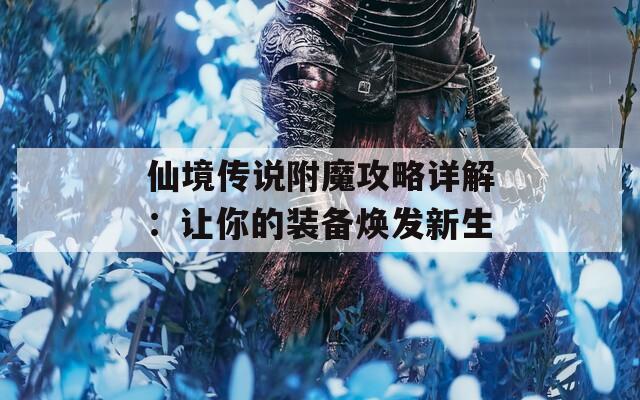 仙境传说附魔攻略详解：让你的装备焕发新生  第1张