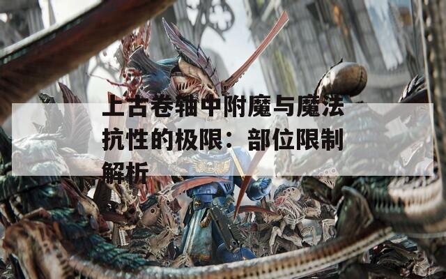 上古卷轴中附魔与魔法抗性的极限：部位限制解析