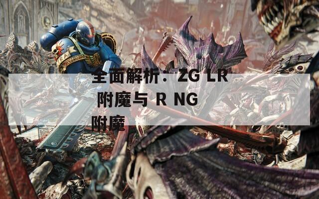 全面解析：ZG LR 附魔与 R NG 附魔  第1张