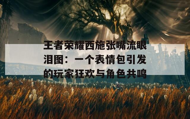 王者荣耀西施张嘴流眼泪图：一个表情包引发的玩家狂欢与角色共鸣
