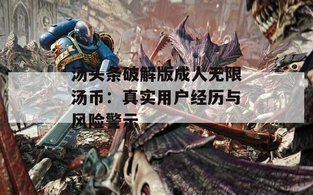 汤头条破解版成人无限汤币：真实用户经历与风险警示