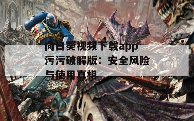 向日葵视频下载app污污破解版：安全风险与使用真相