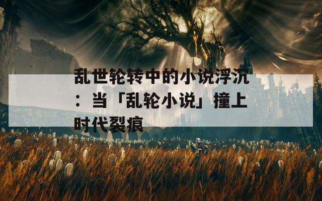 乱世轮转中的小说浮沉：当「乱轮小说」撞上时代裂痕